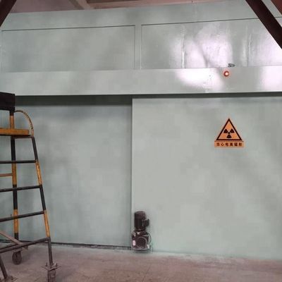Taille personnalisée Chambre de plomb fixe de protection contre les radiations pour l'essai expérimental industriel NDT et l'institut de recherche scientifique