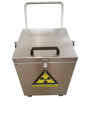 La taille adaptée aux besoins du client mènent des sources radioactives protégées de transport d'entreposage en boîte