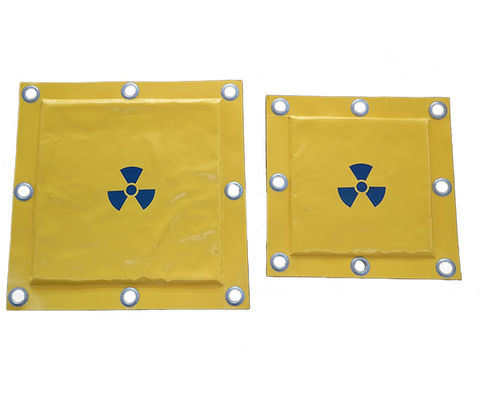 Couverture de protection contre le plomb de haute pureté (99,994%) avec revêtement TPU - Taille personnalisable 500 mm-1000 mm pour la protection contre les radiations