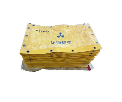 Couverture de protection contre le plomb de haute pureté (99,994%) avec revêtement TPU - Taille personnalisable 500 mm-1000 mm pour la protection contre les radiations